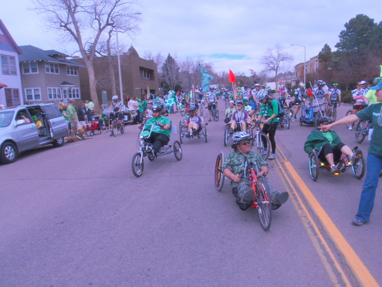 Bicycle Parade.